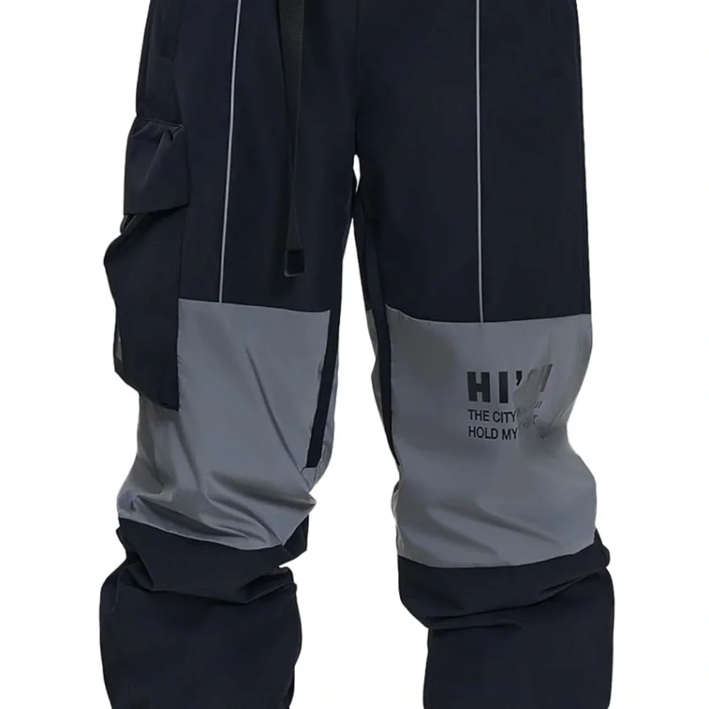 Pants snowboarding snow pants waterproof Windproof hiking winter warm reflective - Picture 2 of 3
